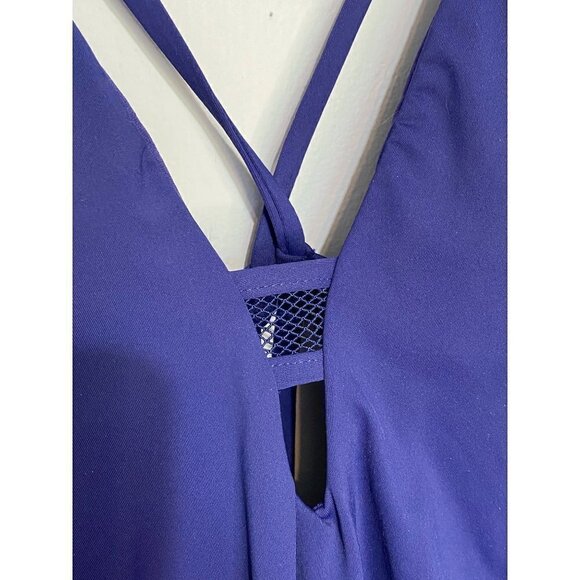 NWT Cole of California Swimsuit Blue Size 8 - Picture 2 of 14